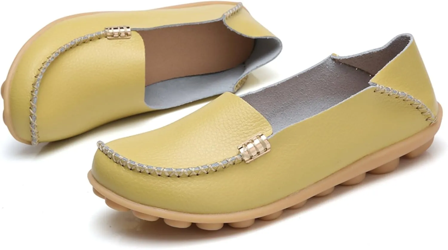 VenusCelia Women's Comfort Walking Boat Shoe