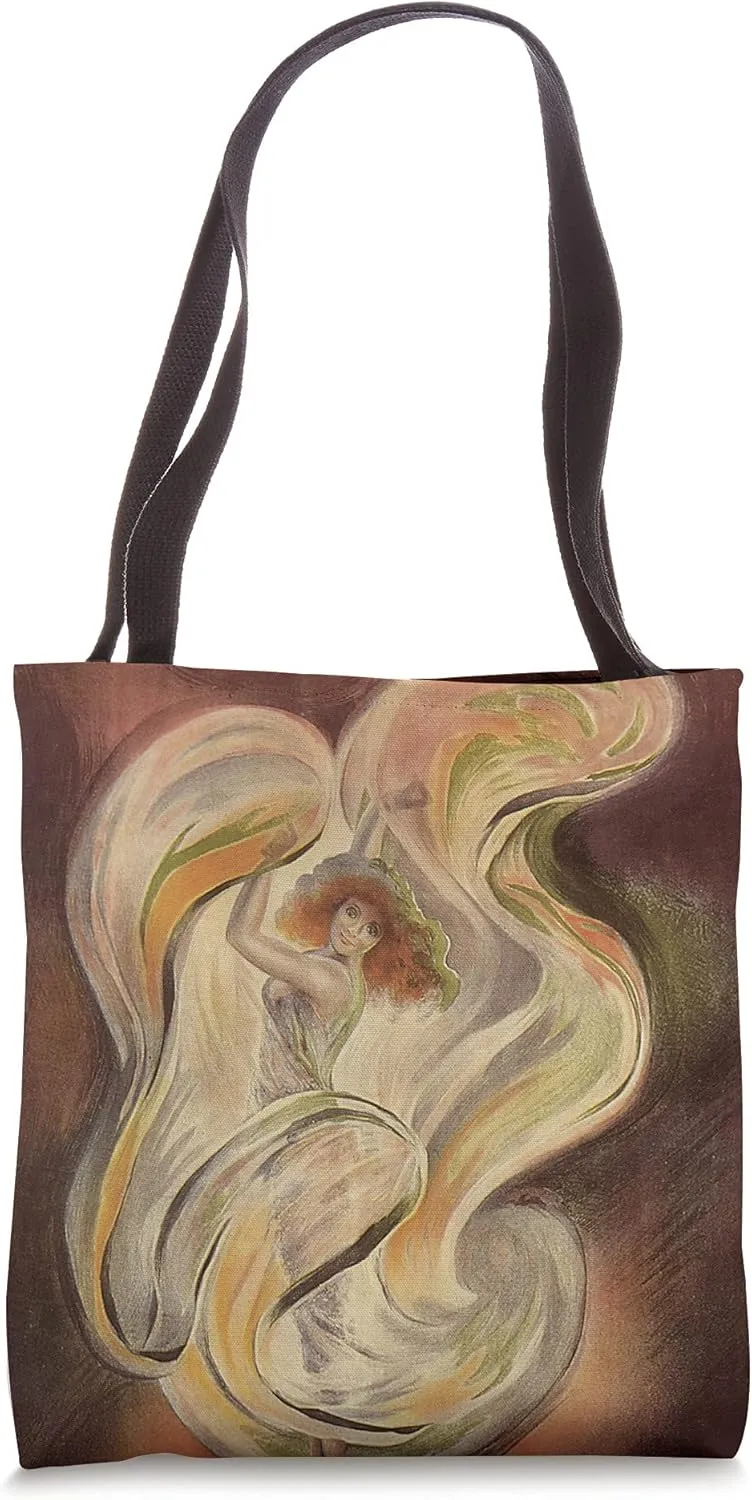 Vintage Art Nouveau La Loie Fuller Dancer Tote Bag