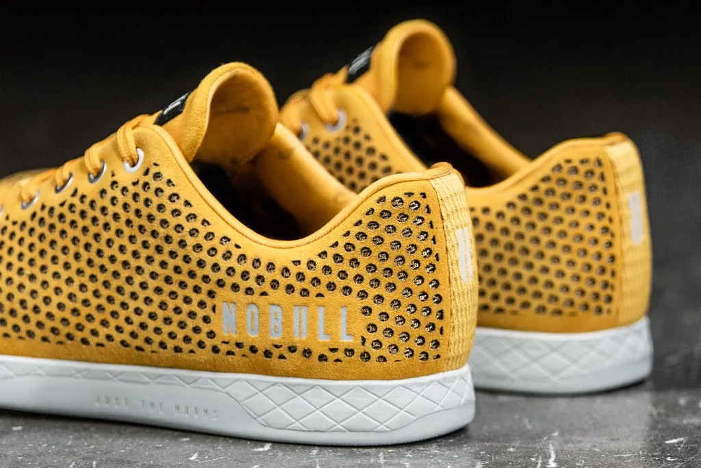 VINTAGE YELLOW SUEDE TRAINER (WOMEN'S)