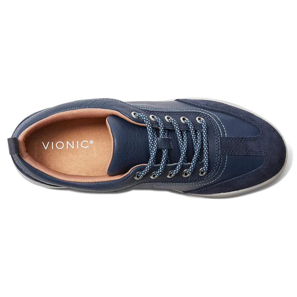 Vionic Nyla Leather Suede Women's Low Top Trainers