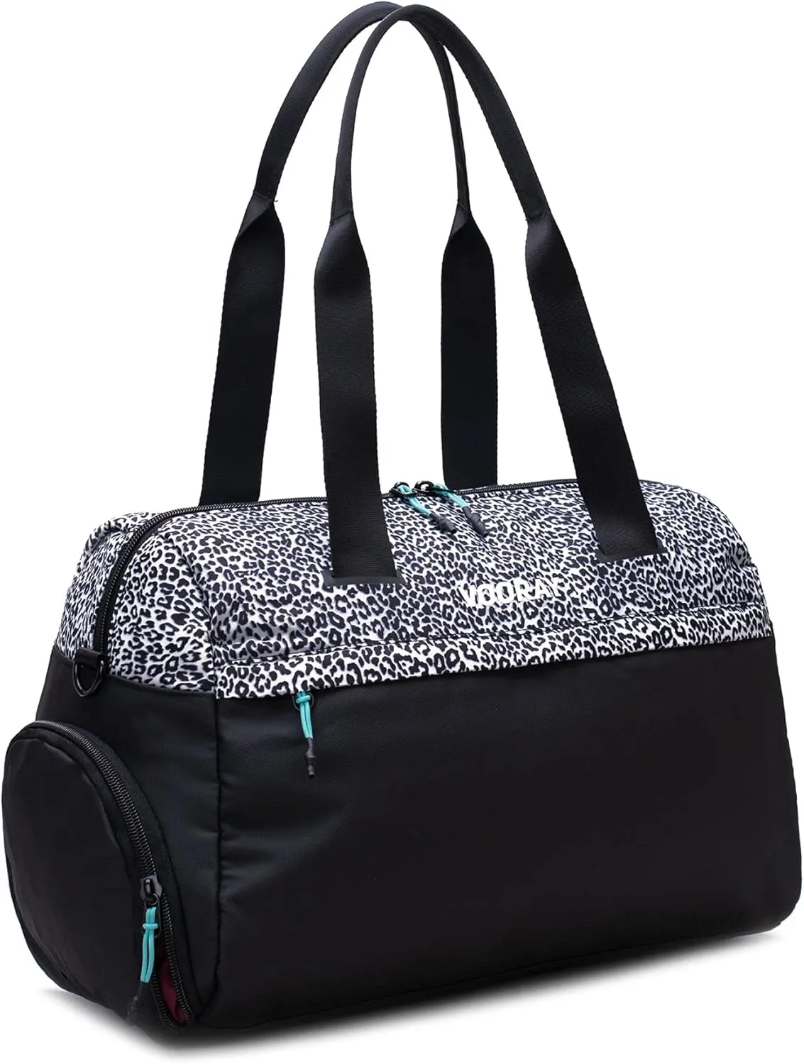 Vooray 25L Trainer Duffel Bag – Lightweight Travel Bag, Sports Gym Bag for Women and Men with Shoe Pocket, Weekender Bag for Overnight, Football, Traveling - Hospital Bag, Workout Bag