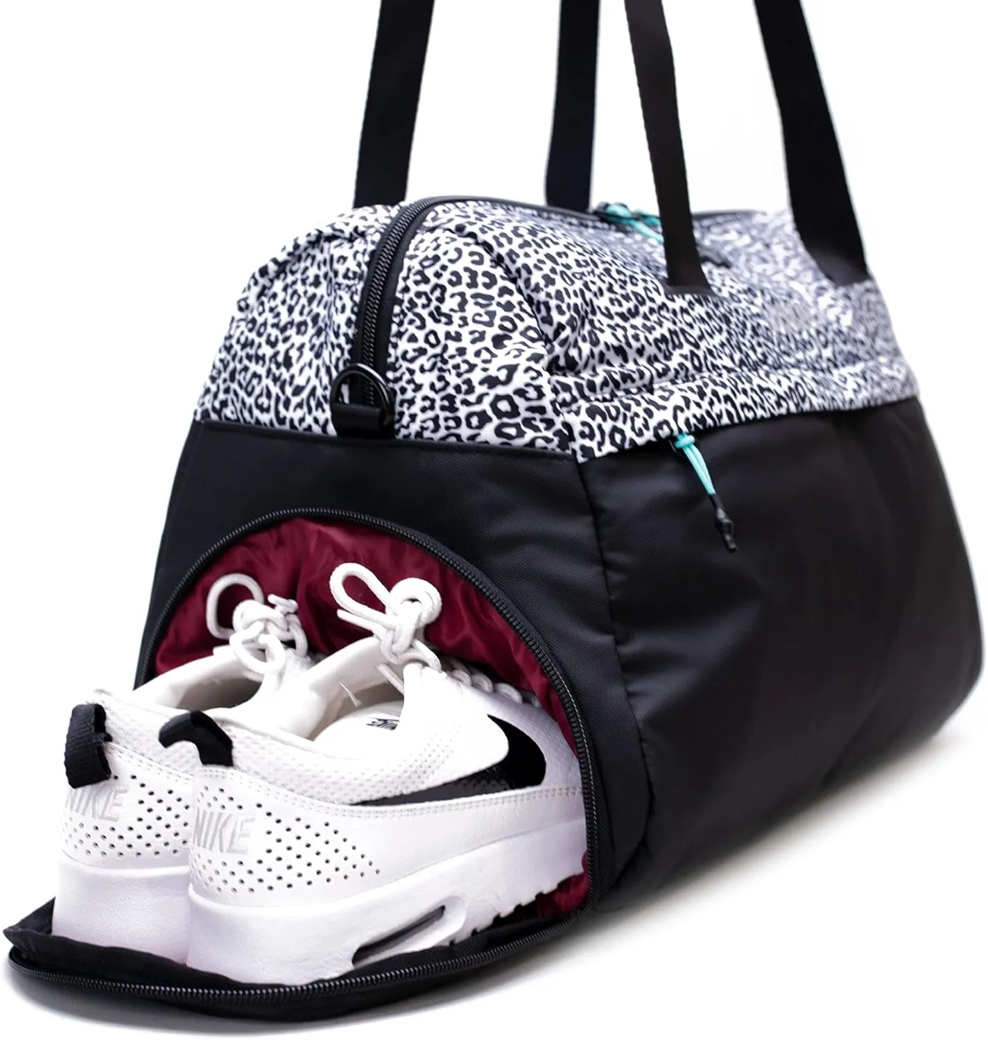 Vooray 25L Trainer Duffel Bag – Lightweight Travel Bag, Sports Gym Bag for Women and Men with Shoe Pocket, Weekender Bag for Overnight, Football, Traveling - Hospital Bag, Workout Bag