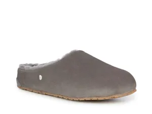 W12591 Women's Monch Sheepskin Mule Slipper | Charcoal
