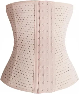 Waist Trainer Cincher Body Shaper Sport Workout For Hourglass 6 Pcs Steel Bone Higher Compression