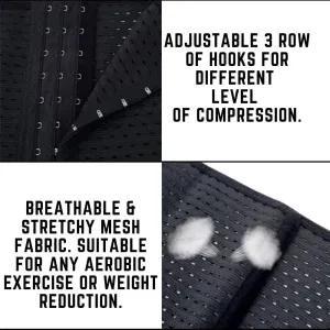 Waist Trainer for Women - Tummy Control Shapewear, Body Shaper Waist Cincher | Breathable waist trainer for women weight loss