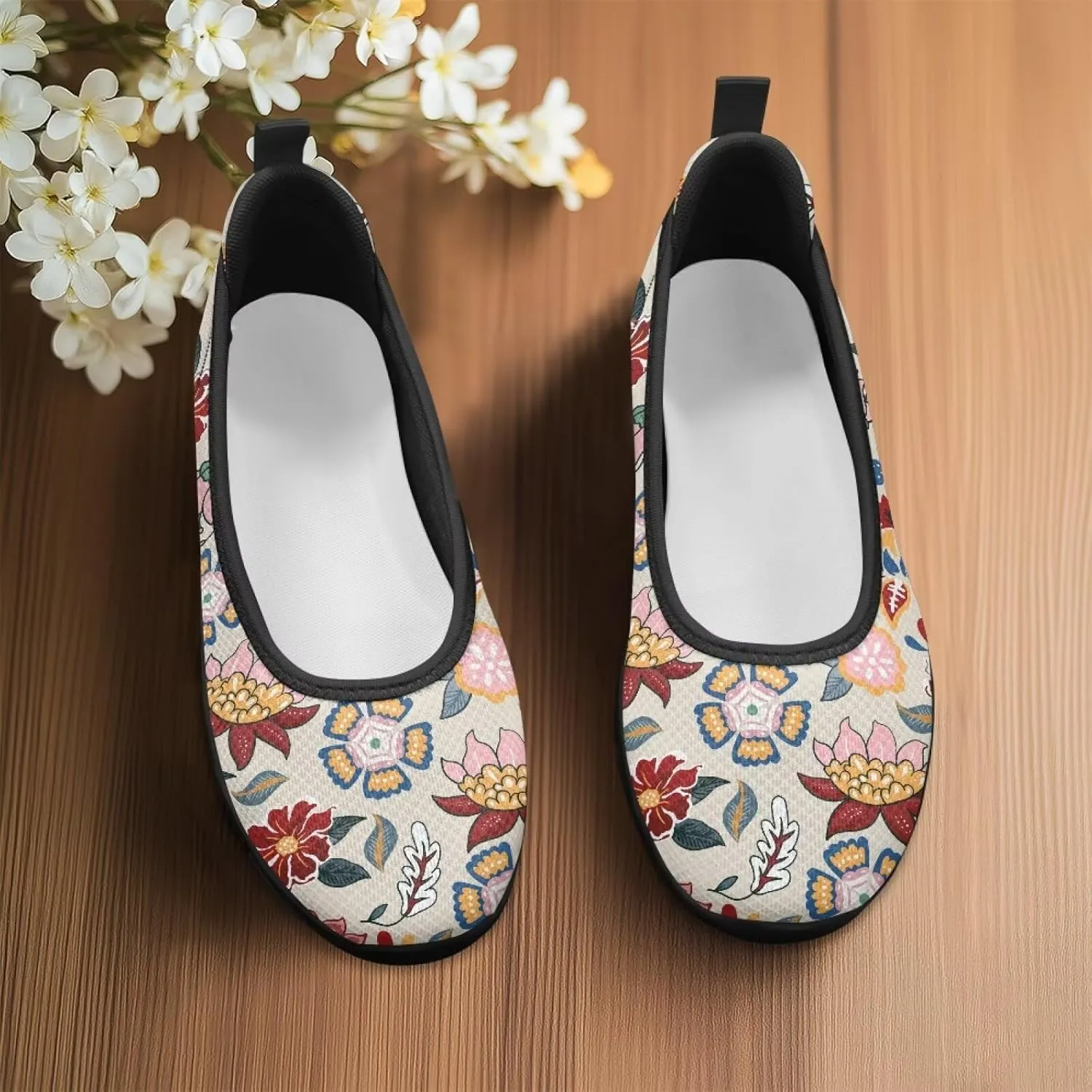 Walking Shoes Women Breathe Mesh Slip On Sneakers Women Comfortable Lightweight