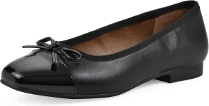 WHITE MOUNTAIN Women's Bocci Dressy Cap Toe Ballet Flat