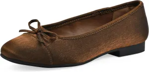 WHITE MOUNTAIN Women's Bocci Dressy Cap Toe Ballet Flat