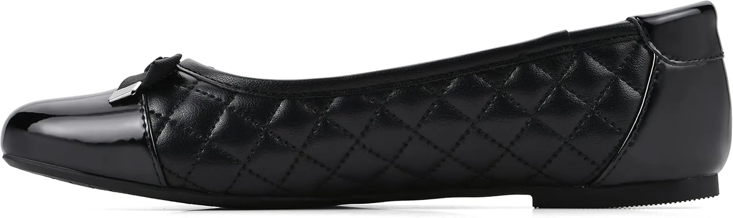 WHITE MOUNTAIN Women's Seaglass Quilted Ballet Flat