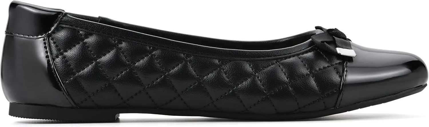 WHITE MOUNTAIN Women's Seaglass Quilted Ballet Flat