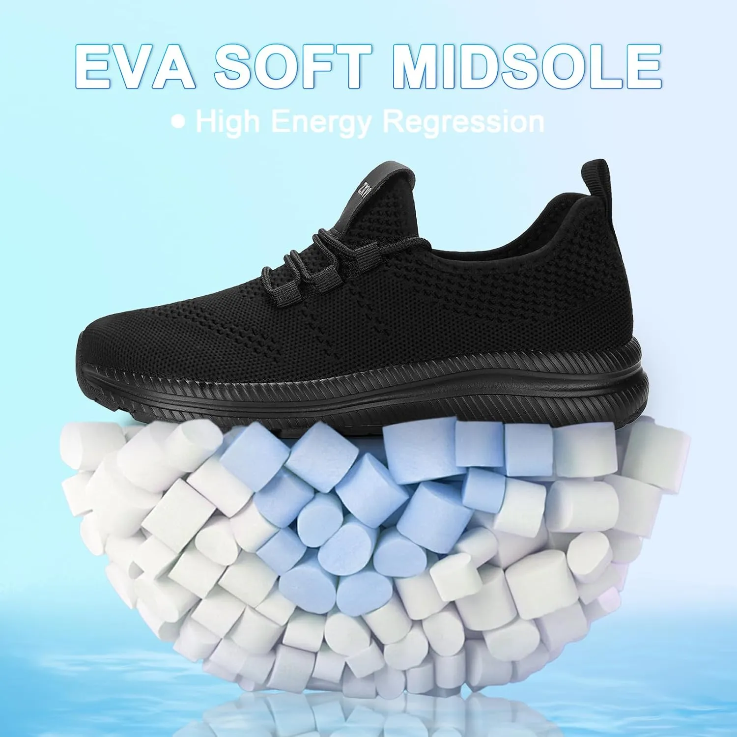 Wide Toe Box Shoes Women Non-Slip Wide Width Sneakers Ultra Light Extra Wide Road Running Shoes for Women Breathable Tennis Walking Gym Workout Trainer 5.5-11.5