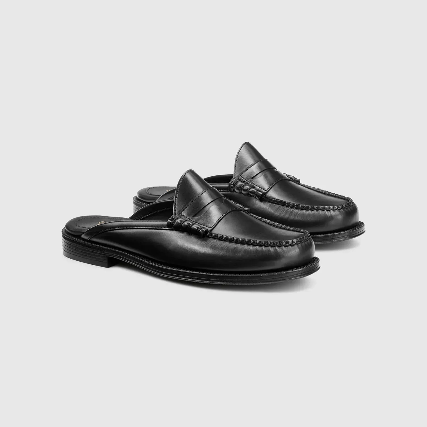 Winston Mule Easy Weejuns in Black
