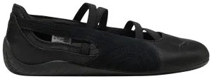 Wmns Speedcat Ballet Satin 'Black Cool Dark Grey'