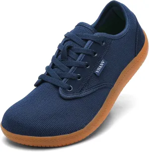 Women Barefoot Shoes Wide Toe Minimalist Walking Shoes Slip on Zero Drop Sole Cross-Trainer Sneakers Lightweight Workout