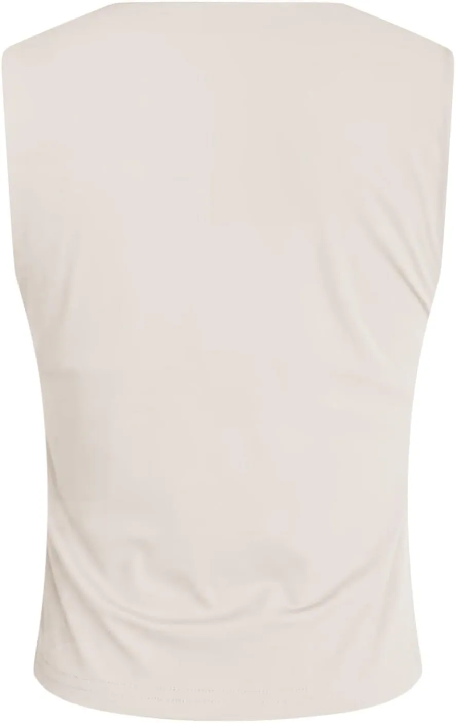 Women Square Neck Sleeveless Double Layer Tight Tank Top For Women Camisole Half Slip