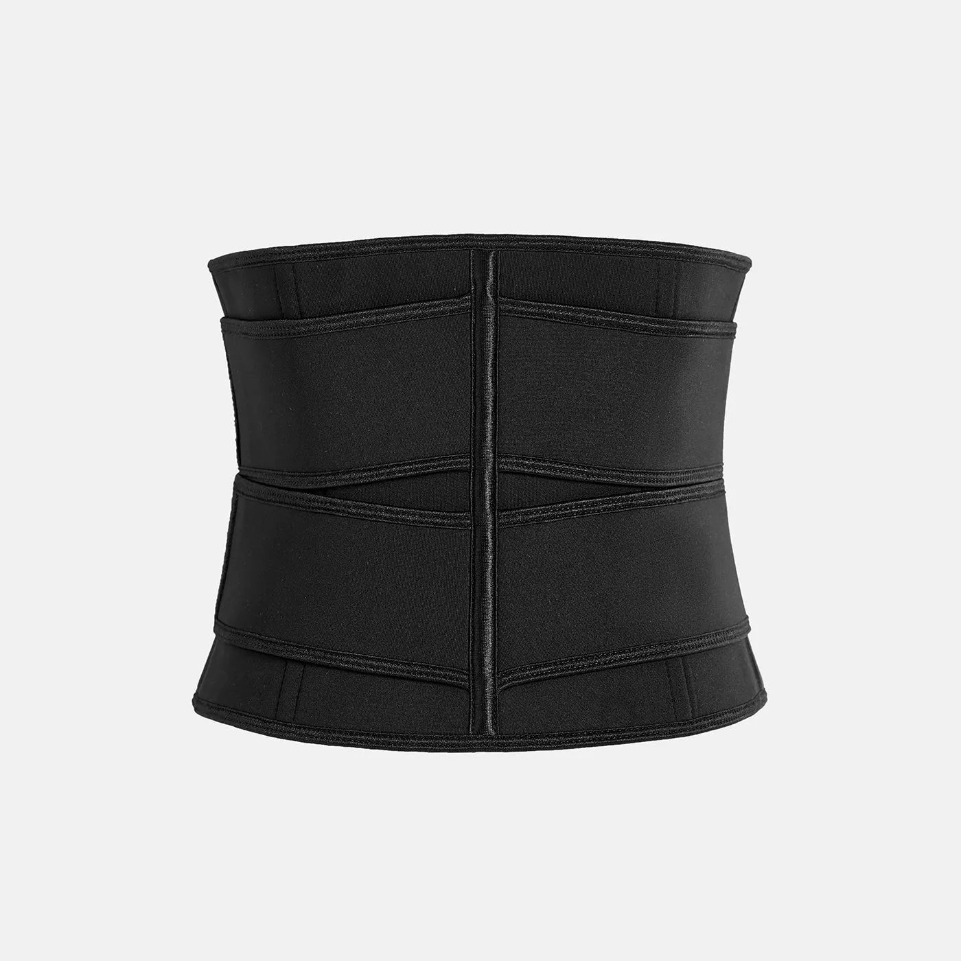 Women Sweat Waist Trainer Underbust Corset Trimmer Double Shaper Belt Workout Sport Girdle