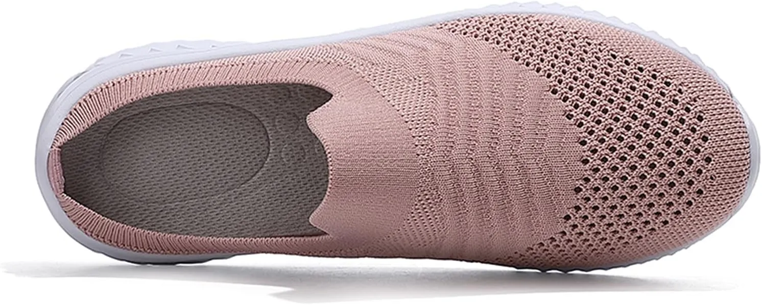 Women's Backless Slip on Mesh Sneakers Shoes Mens Casual Shoes Dressy Black Casual Shoes Waterproof Sneakers White Tennis Shoe Cross Trainer Shoe