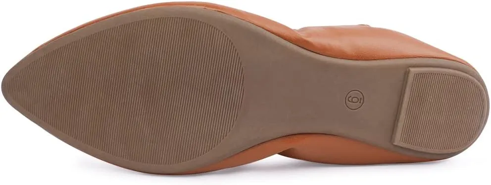 Women's Ballet Flat Slip On Flats - Classic Casual Dress Shoes, Foldable Portable Travel Ballet Walking Shoes