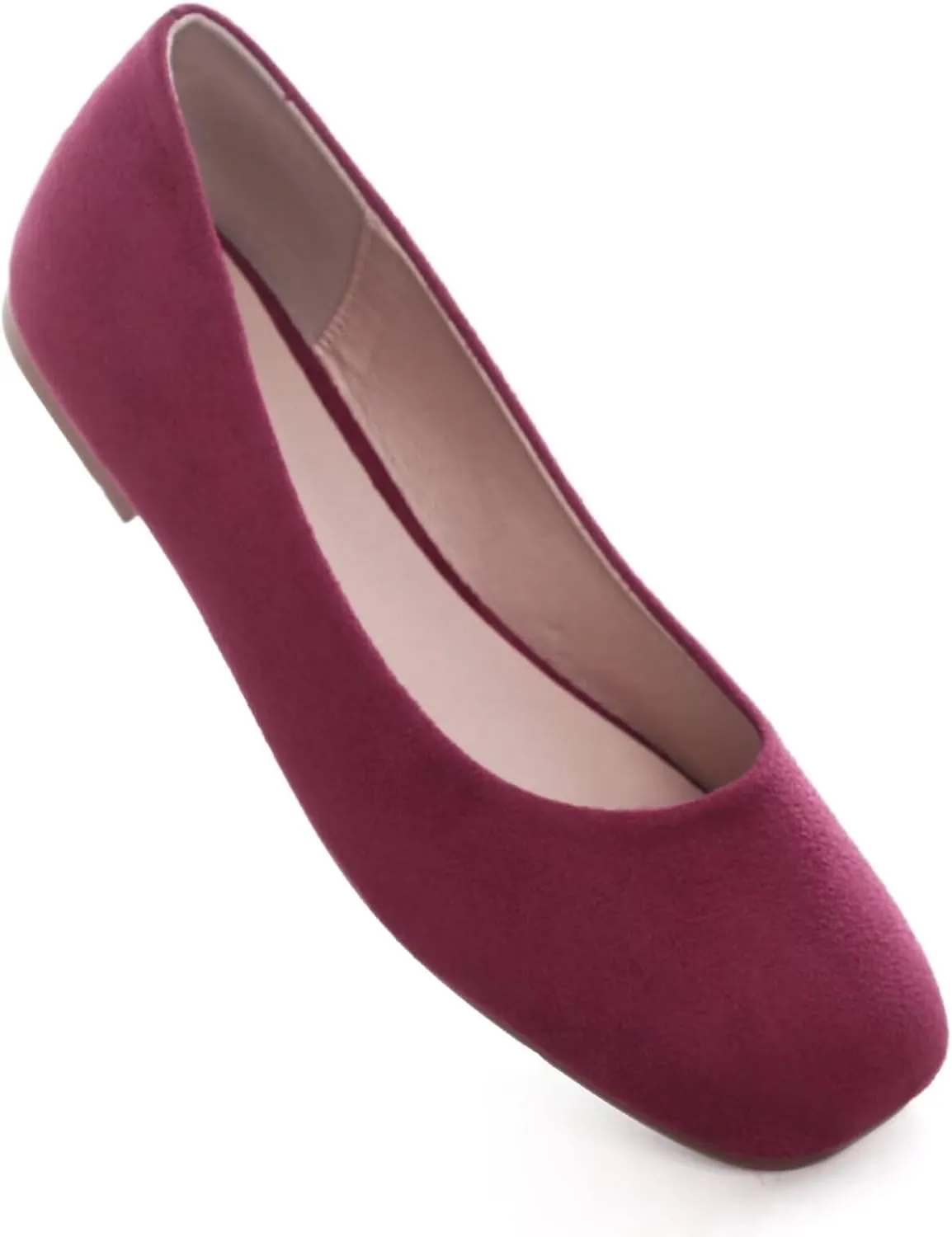 Women's Ballet Flats Plaid Christmas Red Dress Shoes for Women Party Dressy Casual Flats Comfortable Slip-on Sqaure Toe Walking Loafers