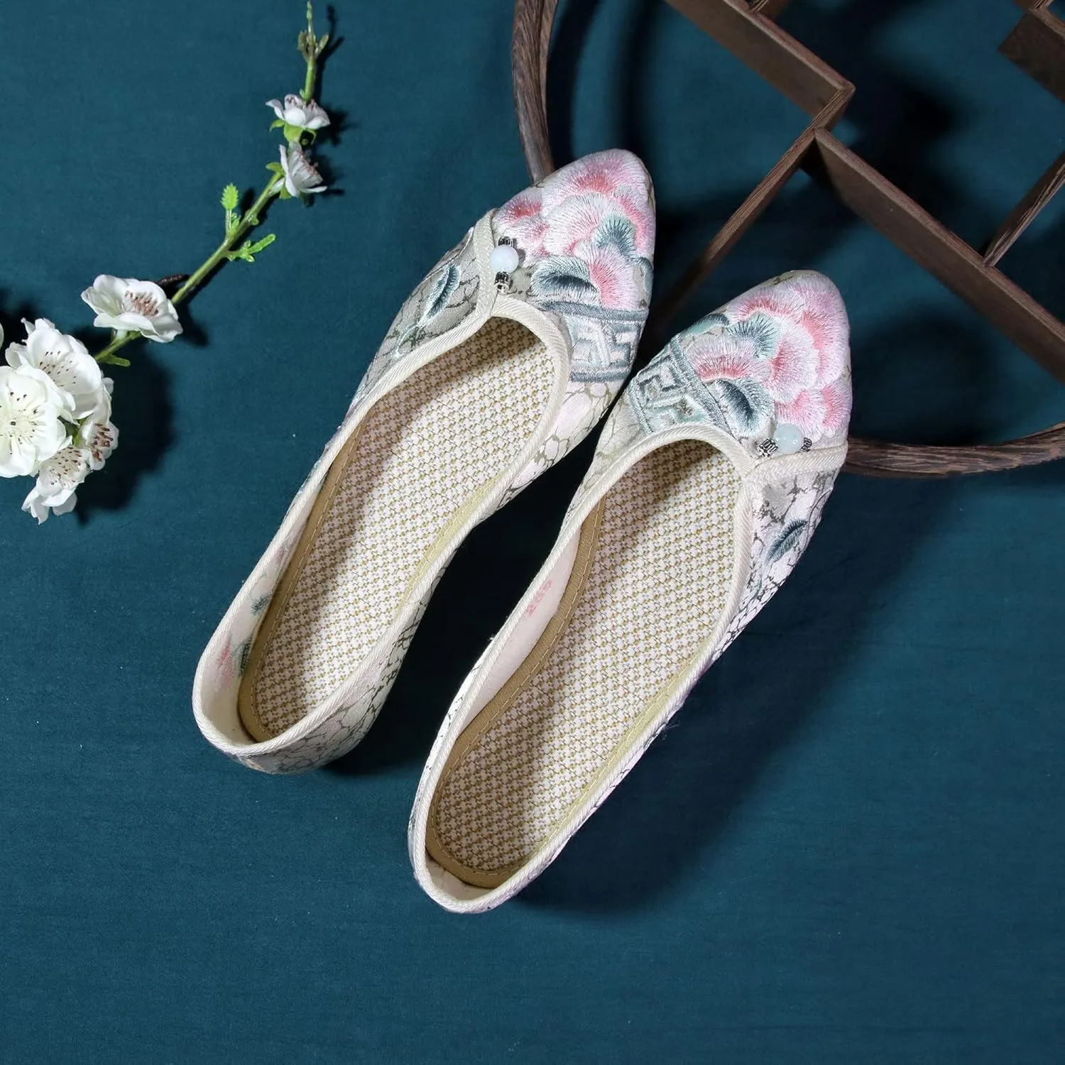 Women's Classic Ballet Flat Flats Shoes Pointed Toe Slip On