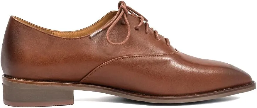 Women's Lace-up Leather Oxford