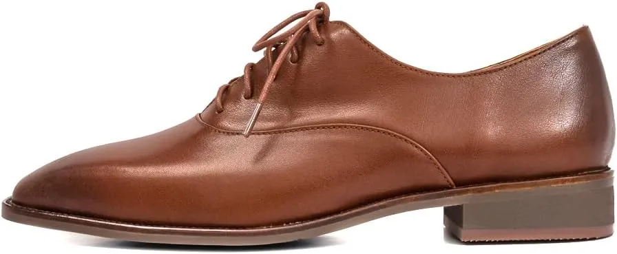Women's Lace-up Leather Oxford