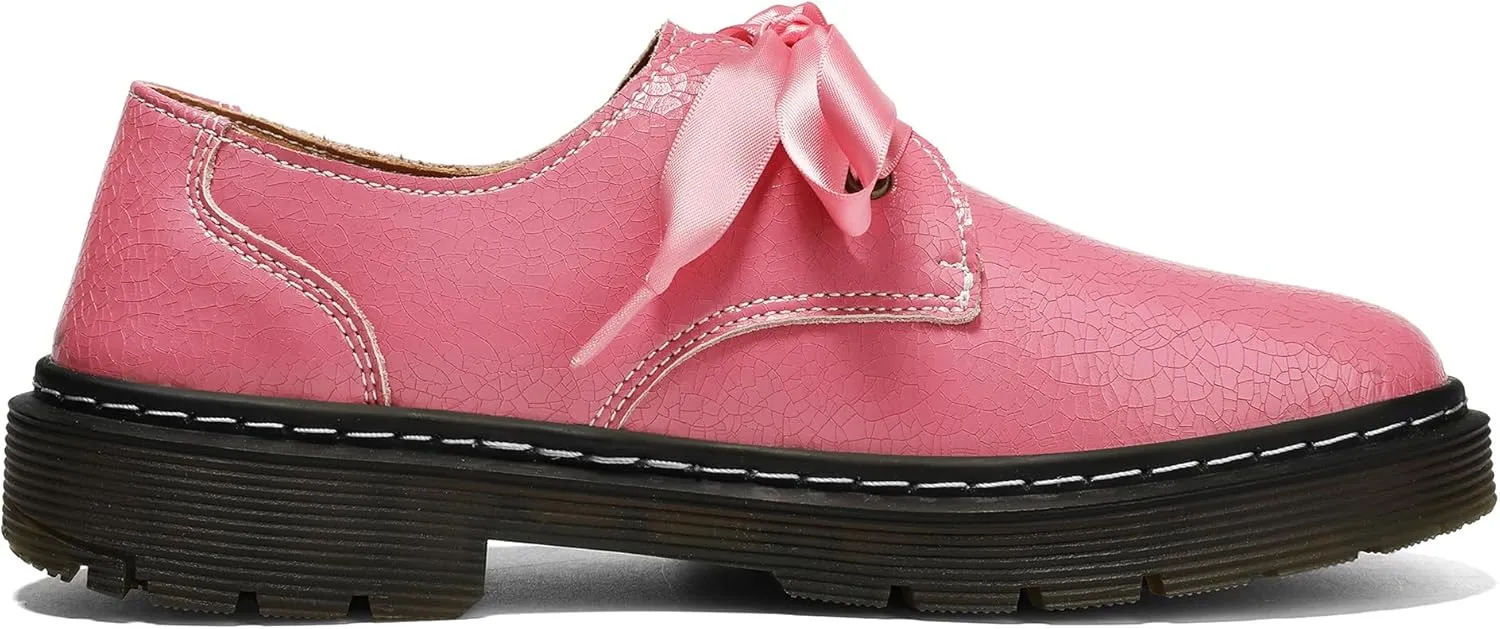 Women's Lace-up Loafers Slip-on Comfortable & Light-Weight Office Dress Shoes