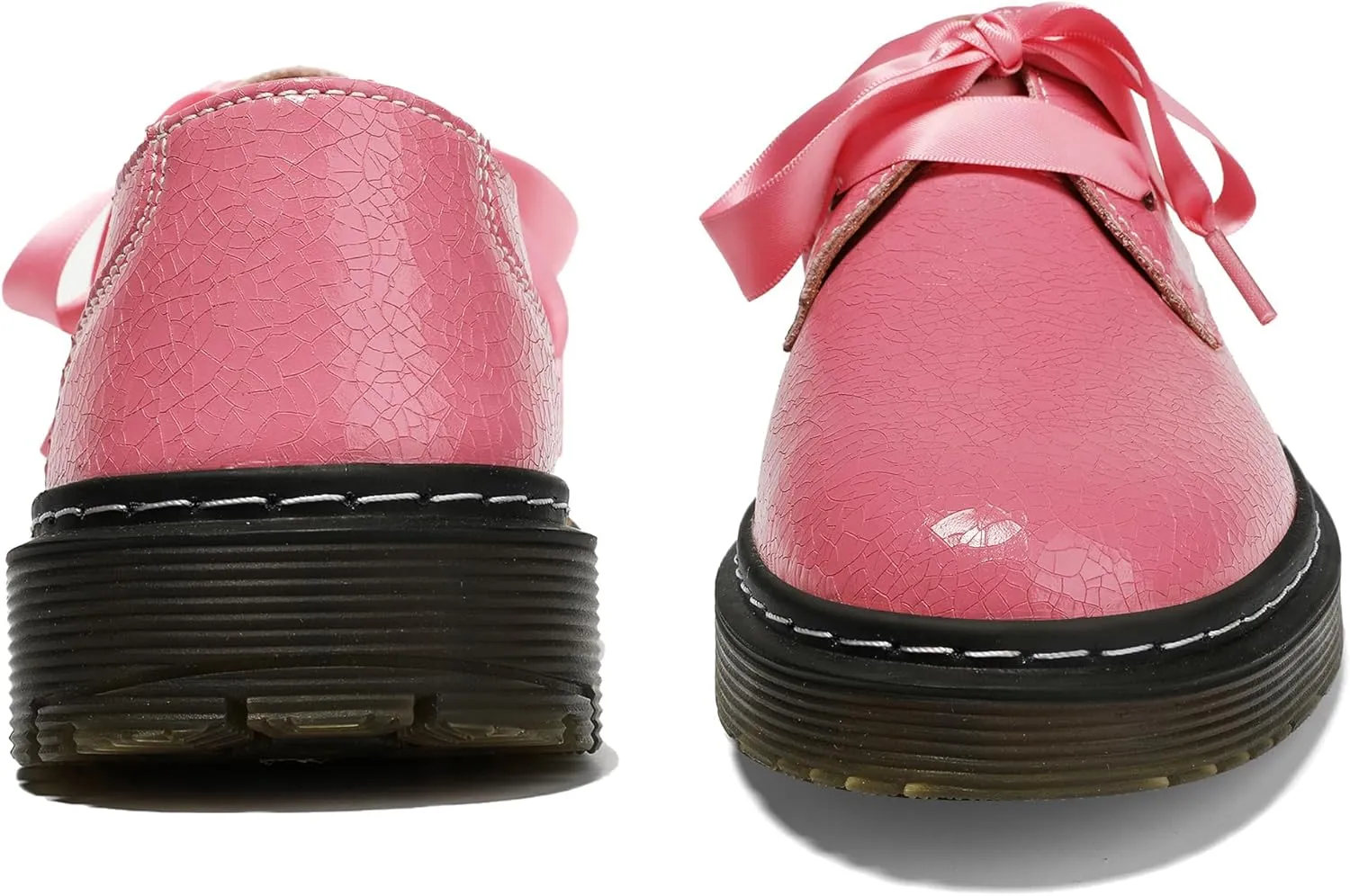Women's Lace-up Loafers Slip-on Comfortable & Light-Weight Office Dress Shoes