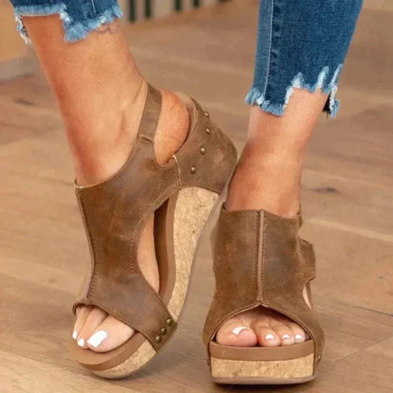 Women's Leather Comfort Shoe