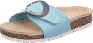 Women's Mule, Turquoise, 6
