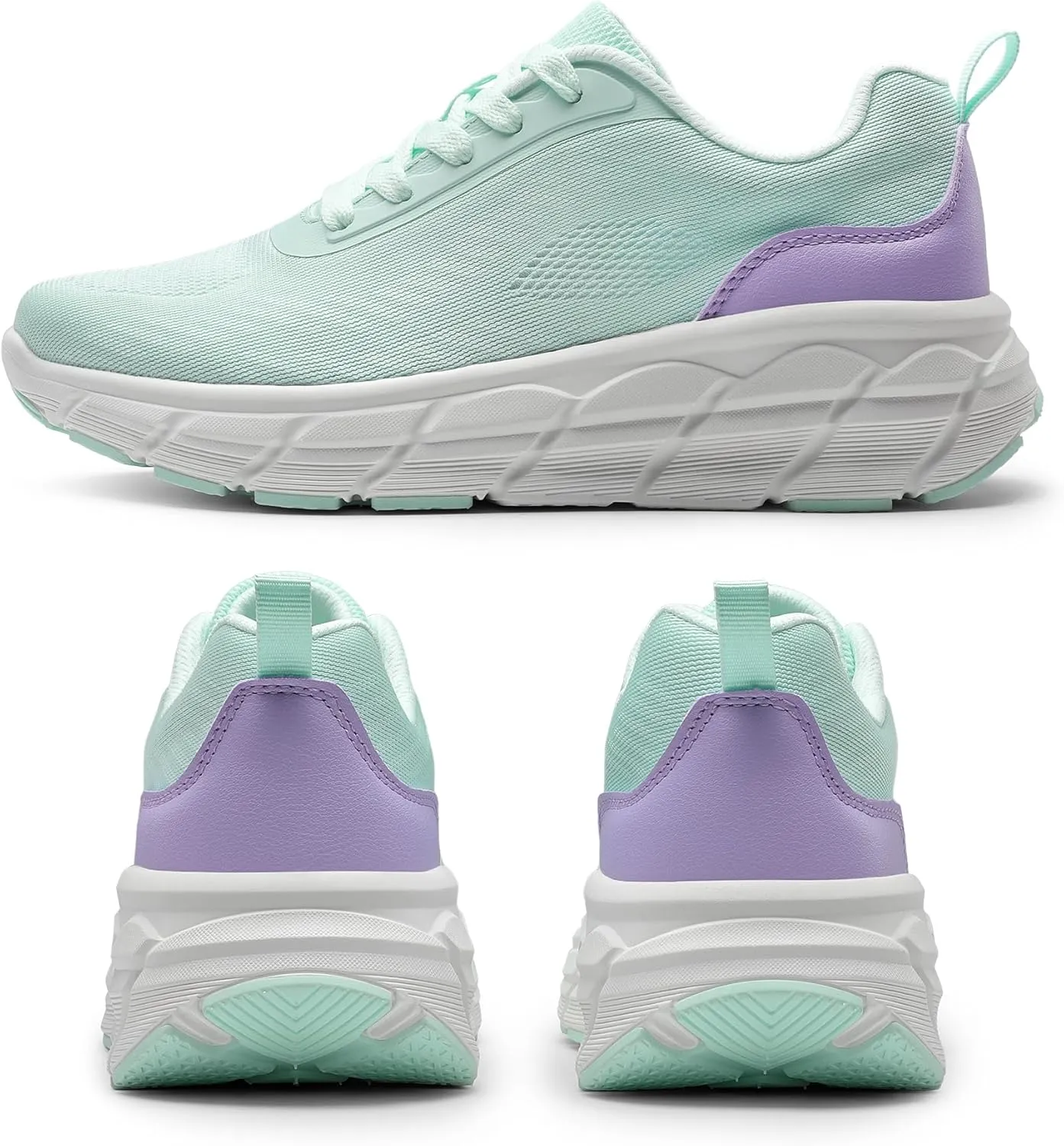 Women's Road Running Shoes Lightweight Breathable Athletic Sneakers Gym Cross Trainer Walking Shoes