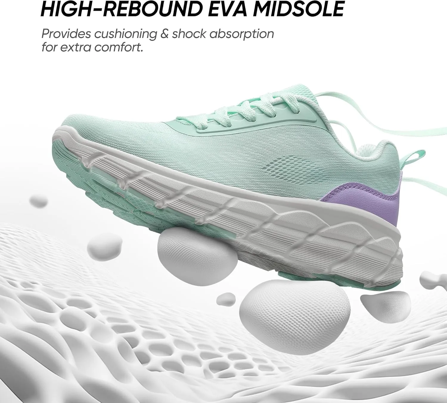 Women's Road Running Shoes Lightweight Breathable Athletic Sneakers Gym Cross Trainer Walking Shoes