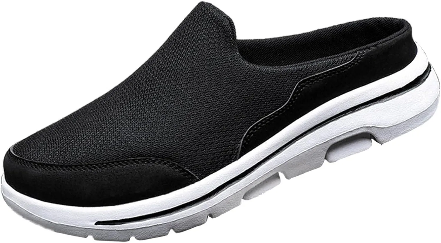 Women's Slip-on Mule Sneakers Lightweight Slip On Shoes Women Lether Men's Shoes Casual Women Shoes Sneakers Red Tennis Shoe Loafers Casual Slip On