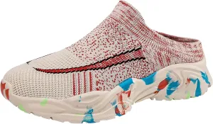 Women's Slip-on Mule Sneakers Lightweight Tennis Shoes Womens Loafers Men's Casual Dress Shoes Women's Fashion Sneakers Tennis Shoe Loafers Dress Shoe