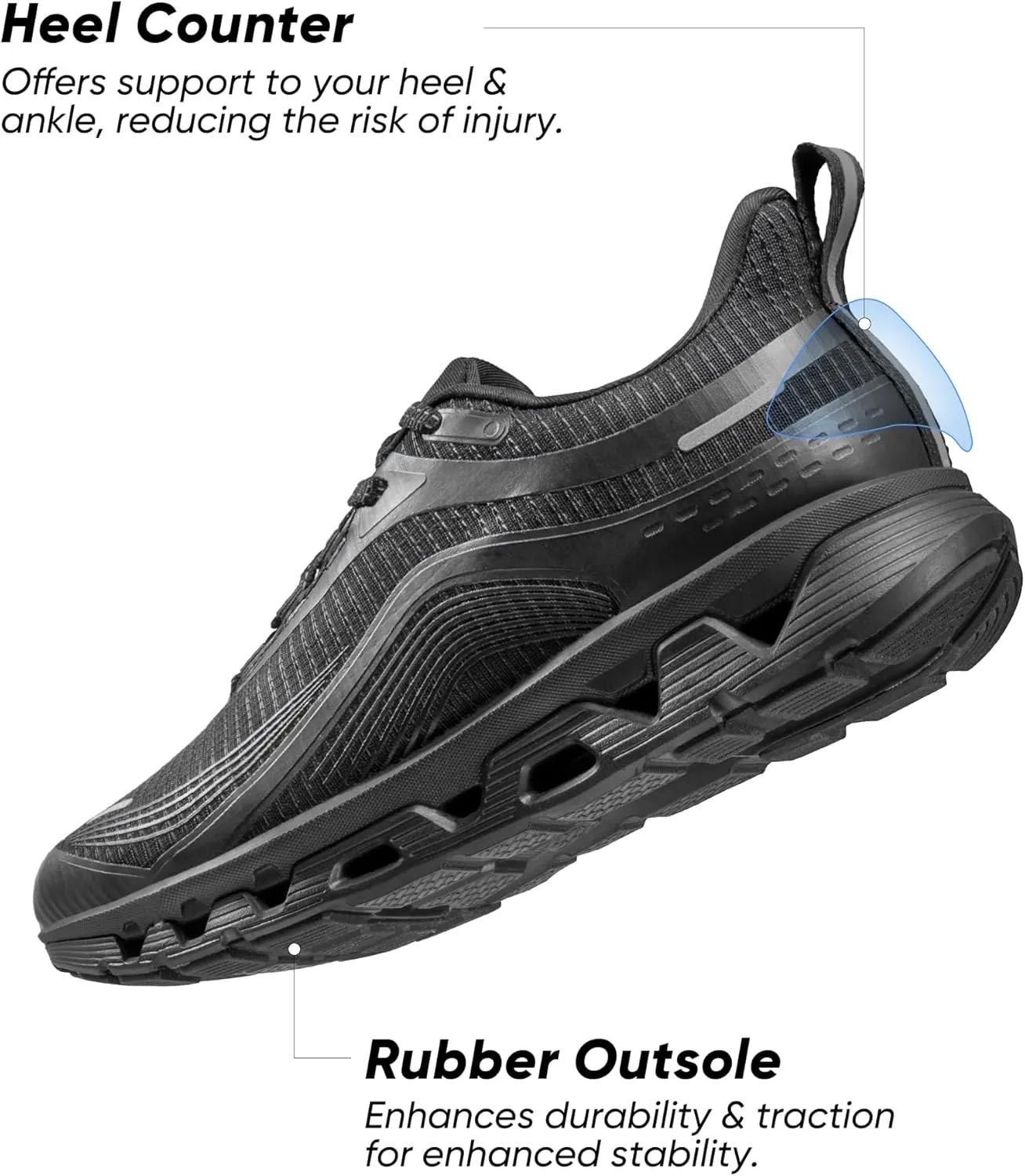 Women's Walking Shoes Running Shoes MovePlush Comfortable Non-Slip Breathable Lightweight Jogging Athletic Workout Gym Cross Trainer Sneakers