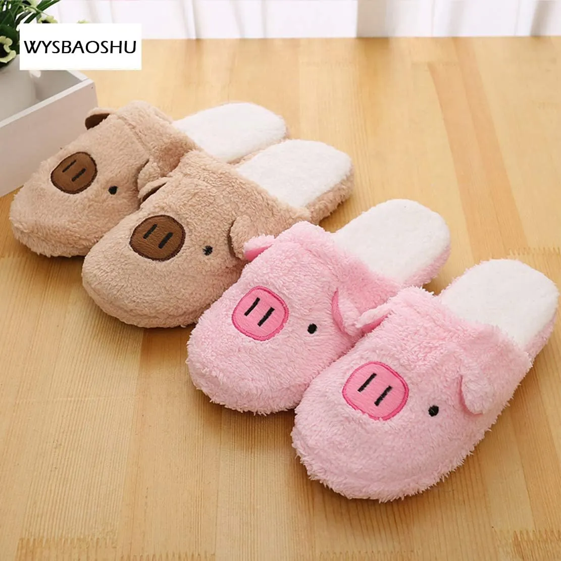 WYSBAOSHU Women and Men Slippers Couples House Shoe Casual Cute Comfort Slip on Indoor Outdoor Slippers