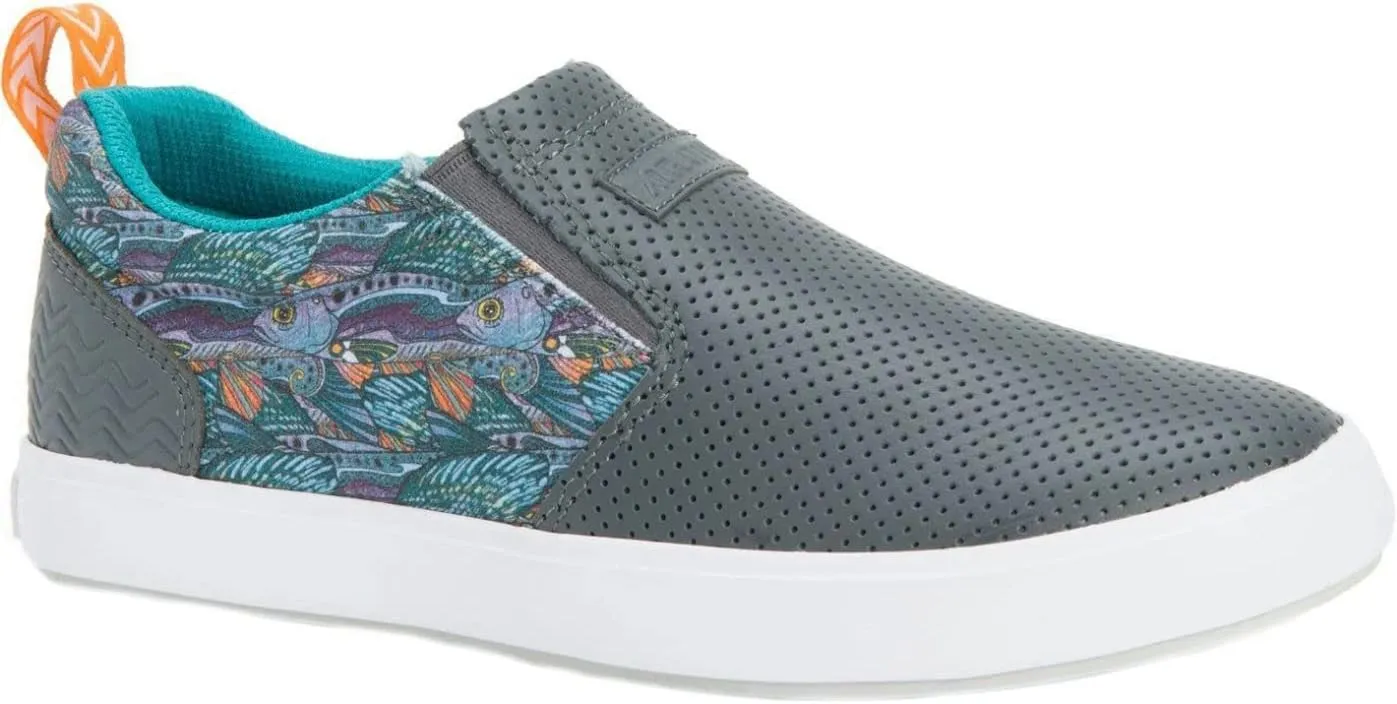 Xtratuf Women's Fishe Wear Leather Sharkbyte Deck Shoe
