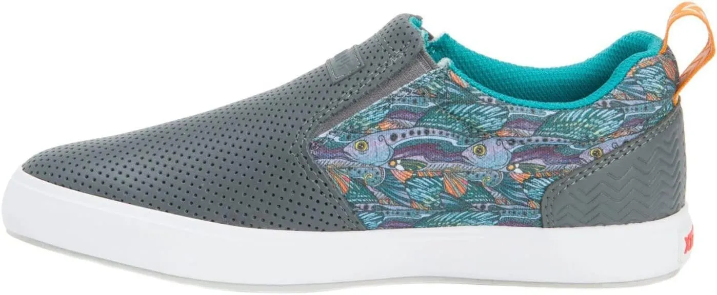 Xtratuf Women's Fishe Wear Leather Sharkbyte Deck Shoe