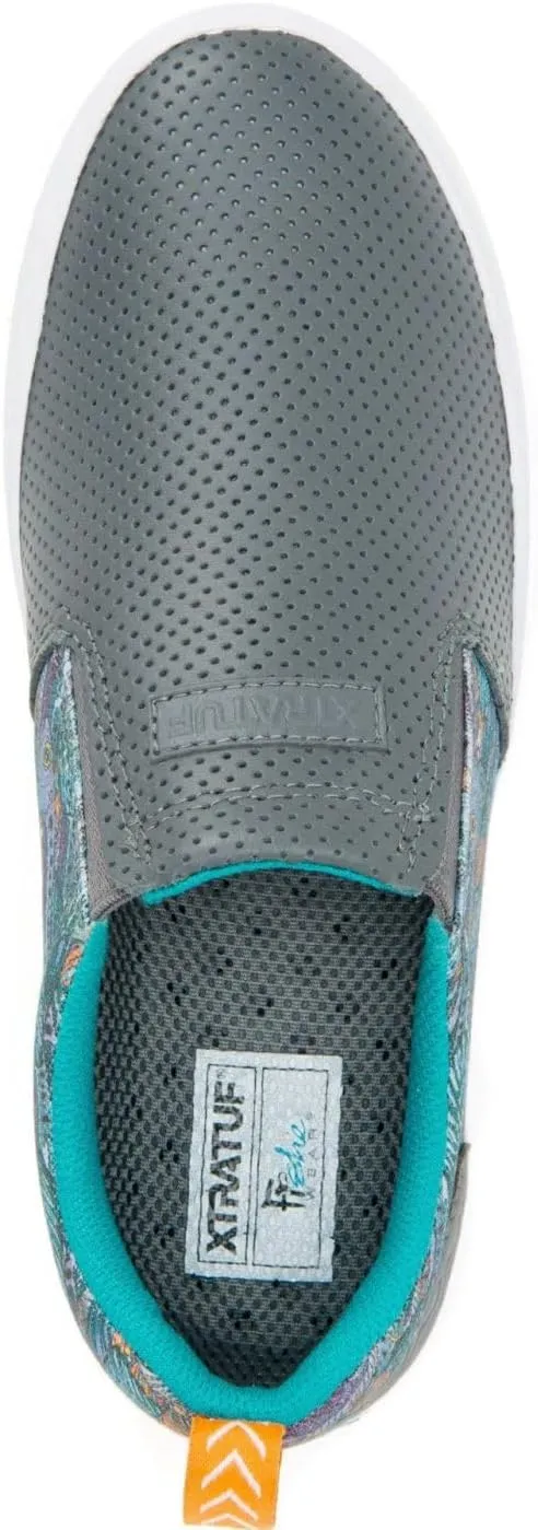 Xtratuf Women's Fishe Wear Leather Sharkbyte Deck Shoe