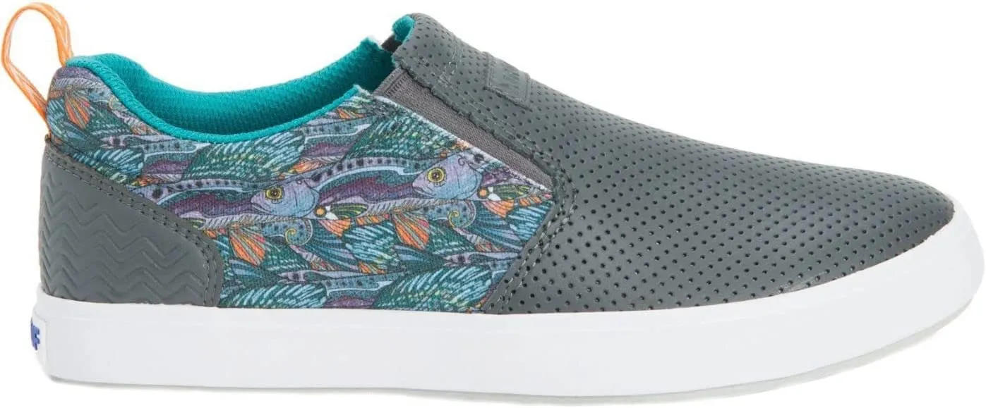 Xtratuf Women's Fishe Wear Leather Sharkbyte Deck Shoe