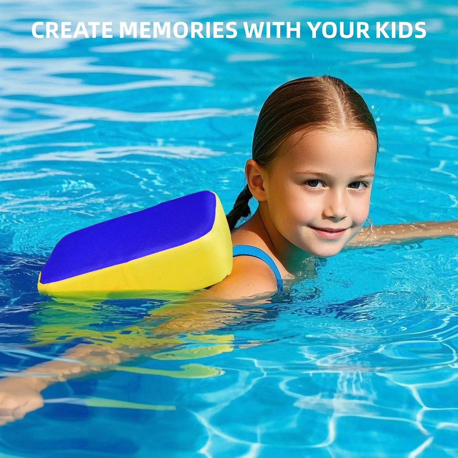 YOTAN Back Float Kids Swim Belt, Adjustable Swim Bubble for Kids Swimming Beginners Pool Lesson Swim Trainer - Comfort & Safe