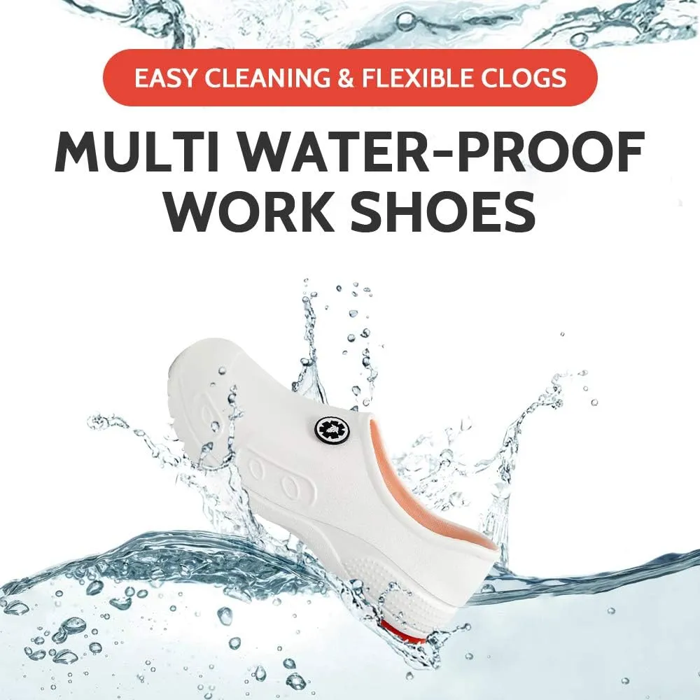 YUNGPRIME Men's and Women's Slip-Resistant Work Shoes - Nursing - Chef Shoes