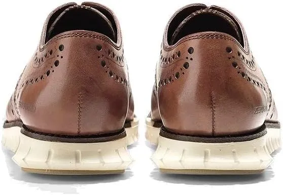 ZEROGRAND Men's Wingtip Oxford