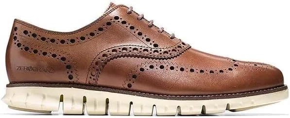 ZEROGRAND Men's Wingtip Oxford