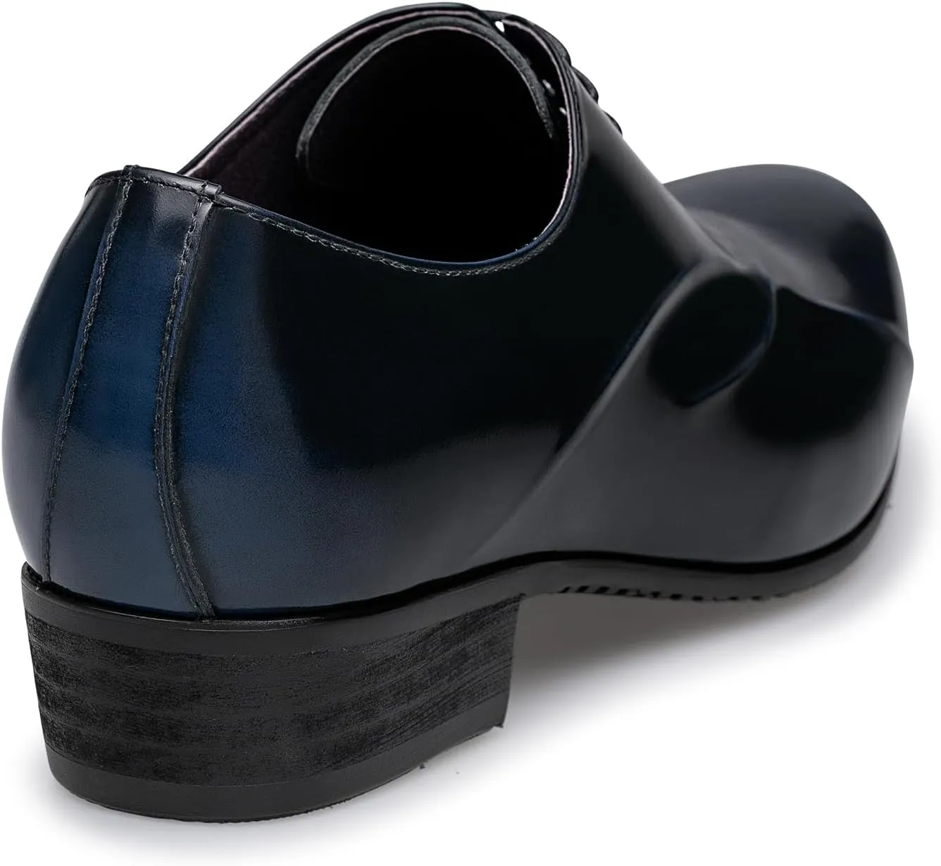 ZRO Men's Lace Up Formal Modern Oxford Dress Shoes